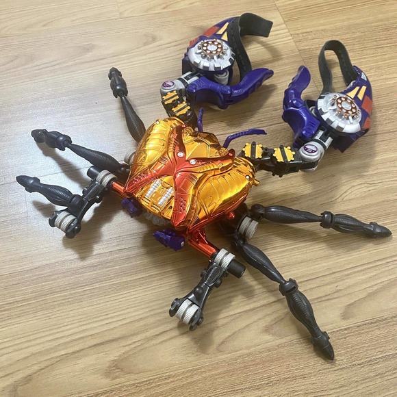 1998 Transformers Beast Wars Deluxe Transmetals Evil Predacon Rampage Incomplete - Picture 4 of 5